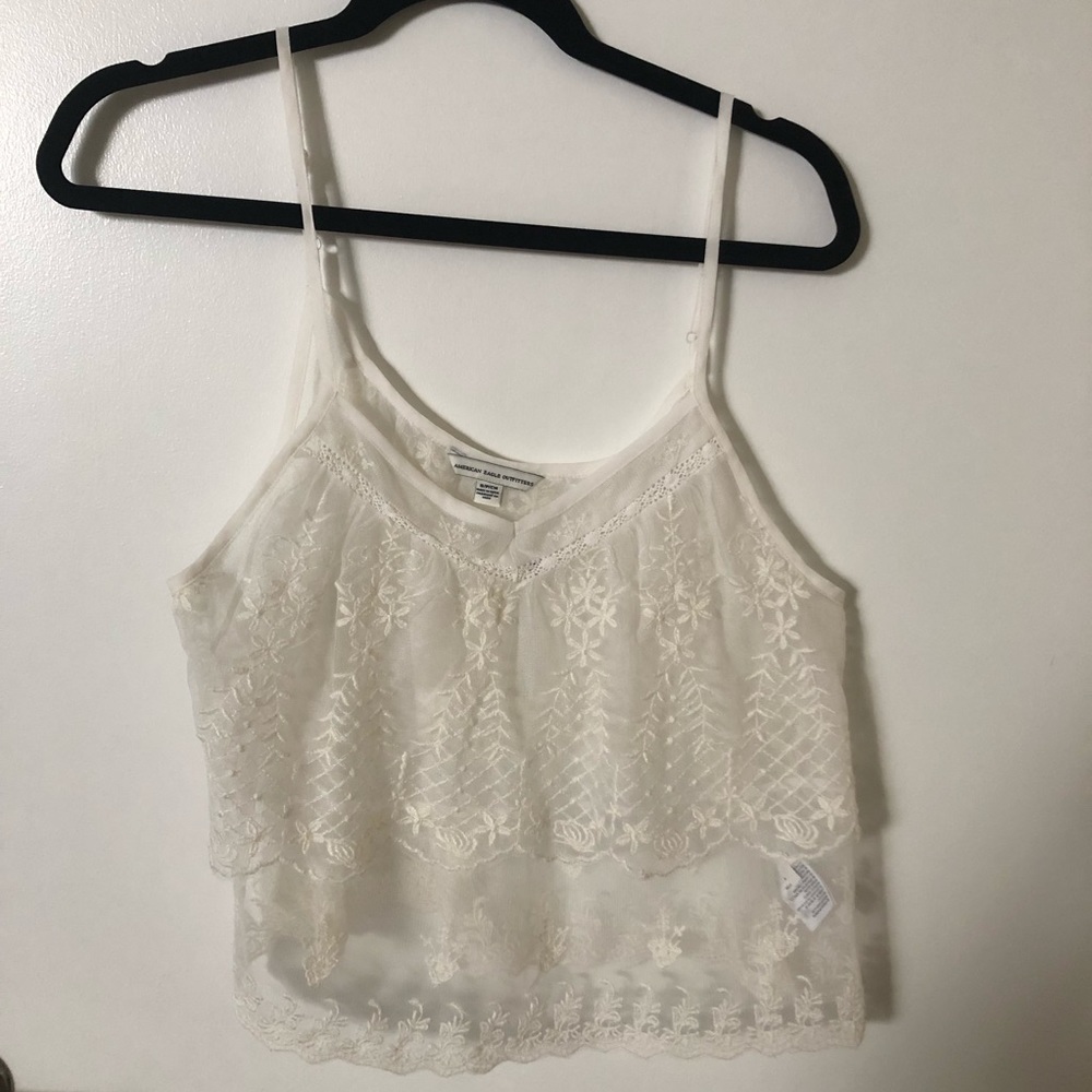 Lace tank top